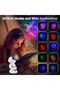 Astronaut Shaped Night Light Star and Music Projector with Timer, Remote Control, and Rotatable Design - 4