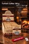 Kurukahveci Turkish Coffee 100 g X 24 Packs - Roasted in Wood Fire