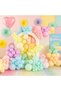 Pastel Balloons Set, 50 pcs 12 inch Rainbow Multicolor Pink Purple Green Yellow Blue Macaron Latex Balloons Kit for Birthday Baby Shower Bridal Shower Party Decorations - 2