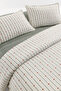 Keeva 100% Cotton Double Duvet Cover Set - Khaki - 3