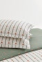 Keeva 100% Cotton Single Duvet Cover Set - Khaki - 5