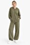 Oversize Zippered Top and Bottom Set