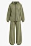Oversize Zippered Top and Bottom Set - 6