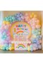 Pastel Balloons Set, 50 pcs 12 inch Rainbow Multicolor Pink Purple Green Yellow Blue Macaron Latex Balloons Kit for Birthday Baby Shower Bridal Shower Party Decorations - 3