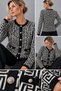 Women's Soft Yarn Detailed Jacket with Soft Button Detail - 2