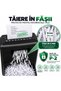 Document shredder, P-2 security level, 10 L basket, reverse function, automatic start, black - 5