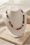 Handmade Special Design Necklace with Mixed Natural Stones and Chakras