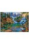 260 XL Pieces Jigsaw Puzzle - Waterfalls Valley 3360 - 2