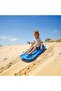 Double Sand & Snow Sled - Outdoor Plastic Skiing Board with Rope for Kids & Adults - Winter & Summer Fun - 2