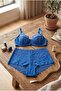 Stylish and Comfortable Bra Set with Lace and Padded Support - 3