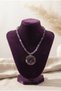 Handmade Amethyst Natural Stone Special Design Necklace