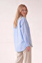 Pocket Tassel Detail Shirt 230307 Blue - 4
