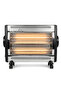Electric Heater | 4 × 800W Heater Lamps | 220–240V 50–60Hz | Stainless Steel Anti-Rust Reflector | Tip-Over Safety Cut-Out Switch | Strong & Durable Construction | R-3200 - 3