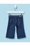 Infant Girls Navy Wide Leg Jeans - 4