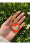 Mirrored Heart Keychain - Bag Ornament Charm
