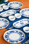 Lalezar 16 Piece Porcelain Breakfast Set for 6 People