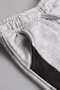 Teddy Bear Embroidered Hooded Three Yarn Boys' Double Set - 26K 6455 - 4