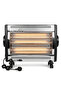 Electric Heater | 4 × 800W Heater Lamps | 220–240V 50–60Hz | Stainless Steel Anti-Rust Reflector | Tip-Over Safety Cut-Out Switch | Strong & Durable Construction | R-3200