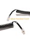 ® Long Telephone Phone Handset Cable Cord Landline 9Ft Uncoiled / 1.8Ft Coiled Landline Phone Handset Cable RJ9 4P4C Telephone Accessory (BLACK, 1-PACK) - 5