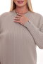 Knitwear Tunic with Cuff Buttons Knitwear Soft Tunic