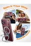 غطاء حماية لهاتف آيفون 18 برو بتصميم 360 درجة °   حامل مغناطيسي، شفاف - 4