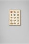 Sea Shells Collection Wooden Framed Mdf Painting - Sea and Coastal Bathroom Decor Huhu3255 - Single Painting Natural Wood Frame - 2