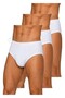 03 Men's Süprem 100% Cotton White Slip Underwear 3 Pieces - 2