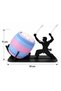Cotton Swab Holder – Decorative Drum Design Bathroom Organizer - Colorful - 2