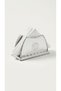 Nickel Plated Embossed Classic Metal Napkin Holder Table Accessory (16.5X5X9 cm)