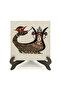 Şahmeran Printed Wooden Tabletop 10X10 1g-ş4 - 2