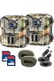 Trail Camera PR600A 1080P Trail Camera Infrared Sensors 38pcs IR LEDs Outdoor Camera Outdoor Game Camera for Observation Night Vision Camera (Color : Dark Grey) - 6