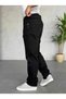 Distressed Black Jeans - 2