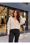 Women's Knitwear Buttoned V-Neck Cardigan Cty-Çtn-60683 - 2