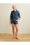 AE Fitted Denim Button-Up Shirt