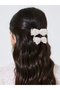 Teen Girls Sequined Mesh Dress with Hair Clip Set - 4