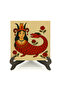 Şahmeran Printed Wooden Tabletop 10X10 1g-ş8 - 2
