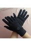 Children's Black Color Gloves Cb1109
