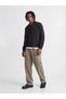 Black JPRBLAJOSH Solid Zip-Up Bomber Jacket - 6