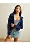 AE Button Up Mock Neck Cardigan Sweater - 5