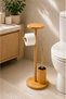 Bamboo Toilet Side Organizer