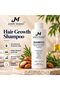 Hair Growth Shampoo for Men & Women, Nourishing, Hydrating & Sulfate-Free, with Biotin, Rosemary, Argan Oil, Castor Oil & Keratin, 250ml - 4