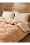 1-Piece Polyester Comforter - Orange, 150X200Cm - 3