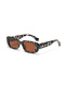 Multi-Color Rectangle Pattern Sunglasses - 4