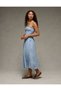 AE Corded Smocking Midi Dress - 5