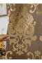 1-Piece Jacquard Non-Blackout Curtain, 132x260cm Beige - 5