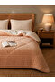 1-Piece Polyester Comforter - Orange, 150X200Cm - 4