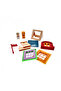 3D Magnetic 24-Piece House Building Set – Magnetic Villa Building Blocks Educational Toy with Figures for Ages 3+ - 5