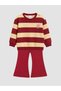 Quality Pieces from Çelebi Store Striped Baby Girl Set - 3
