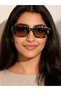 Multi-Color Rectangle Pattern Sunglasses - 7