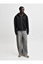 Black JCOLEGACY Solid Zip-Up Hoodie - 7